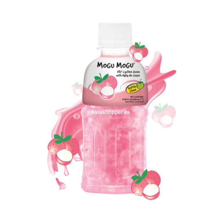 Bebida Mogu Mogu Sabor a Lychee