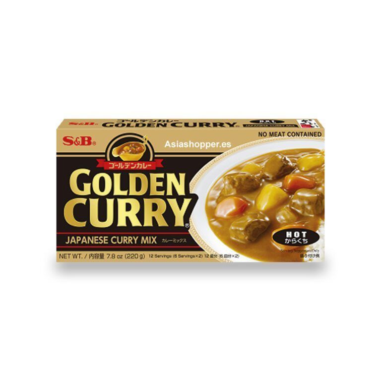 Golden Curry Nivel Picante Hot