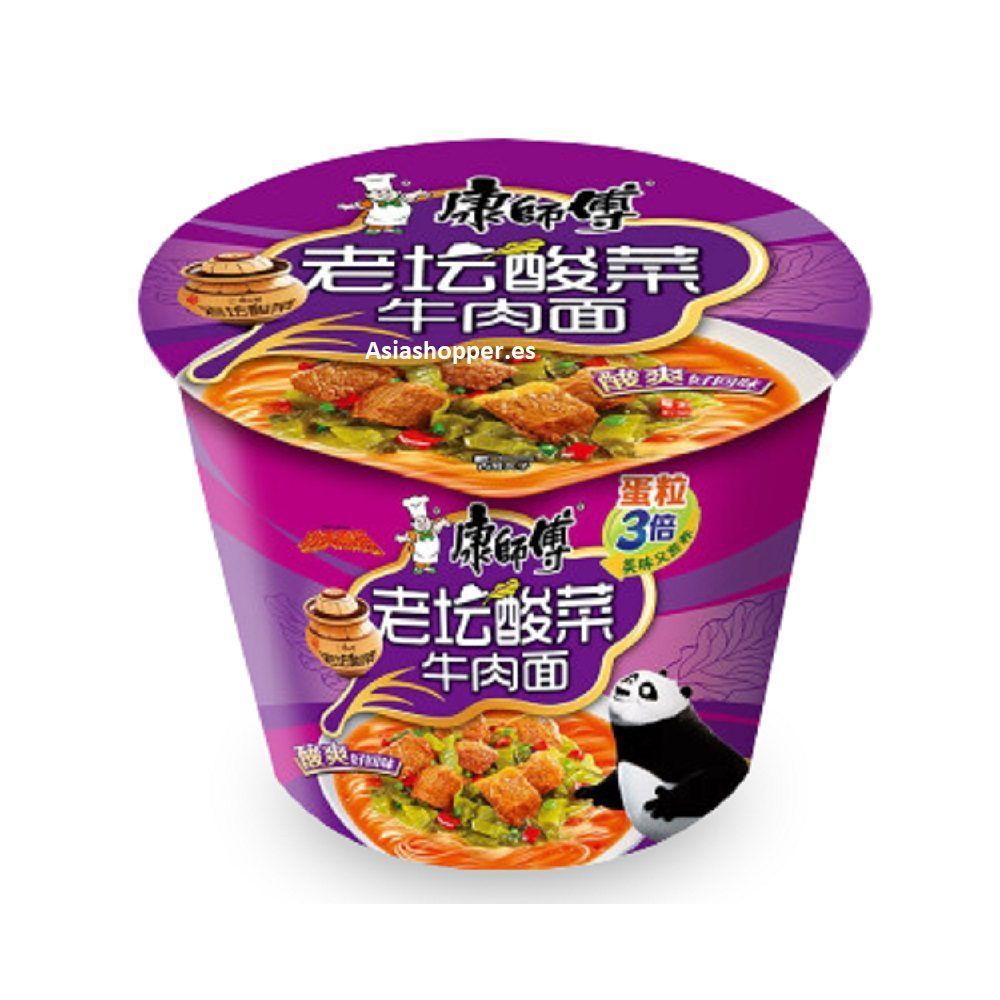 Ramen Master Kong Ternera Suan Cai Cup