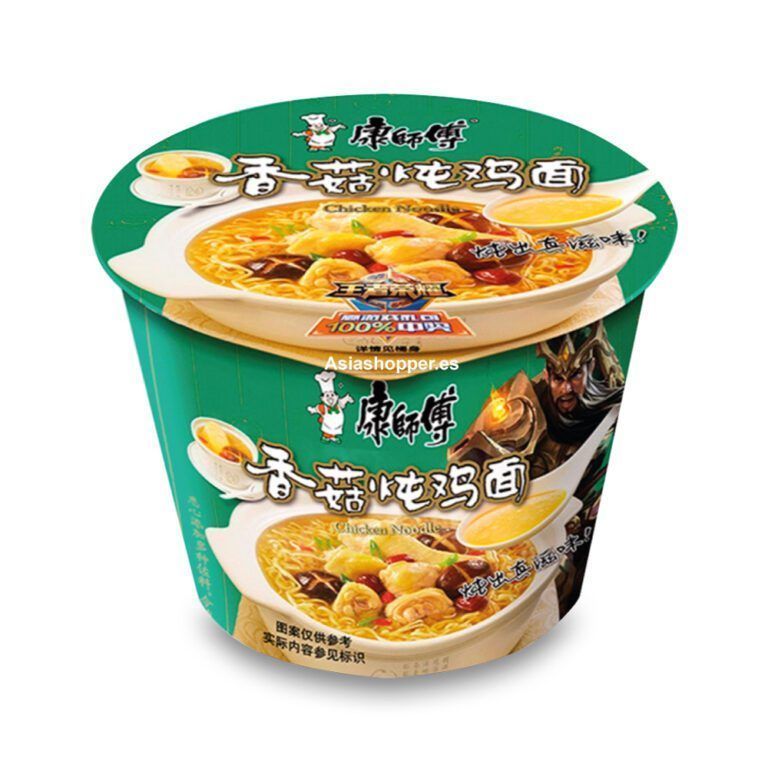 Ramen Master Kong Pollo y Setas Cup.