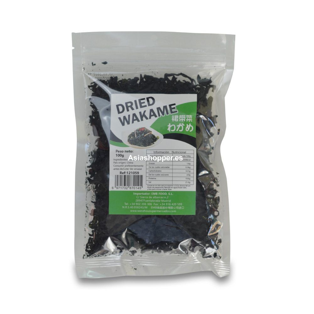wakame deshidratada