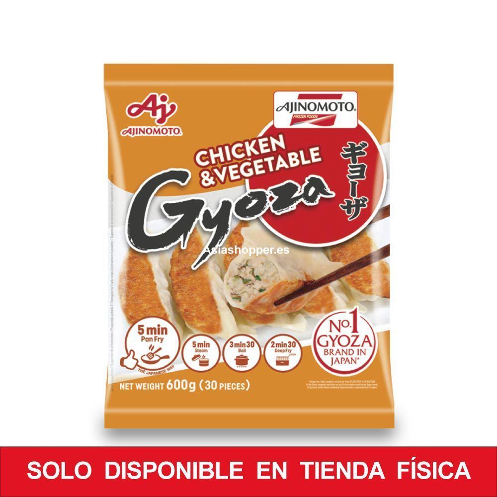Gyoza de pollo