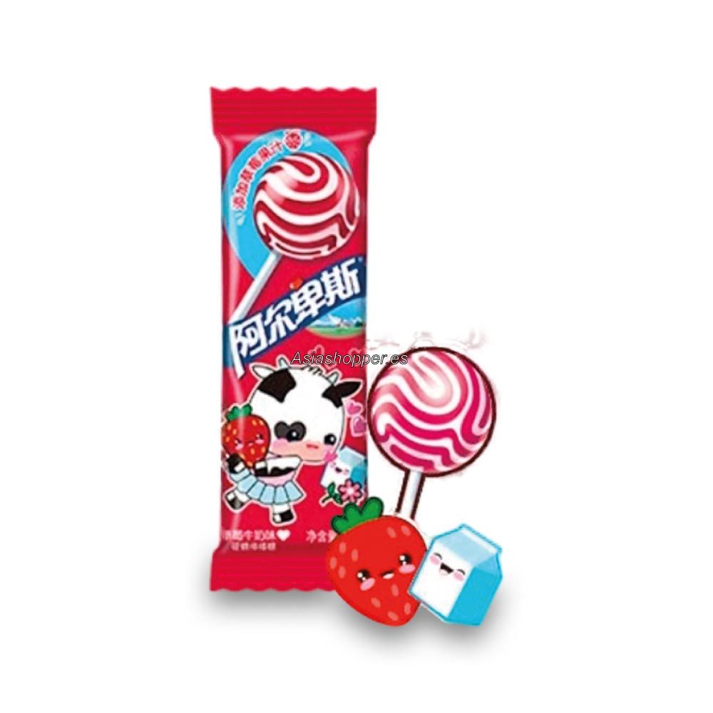 Chupa Chups Fresa y Nata