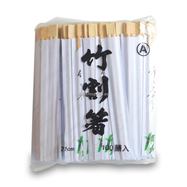 Palillos de Bamboo 21cm 100 pares