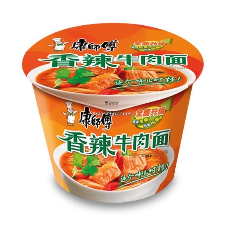 Ramen Master Kong Ternera con Cilantro