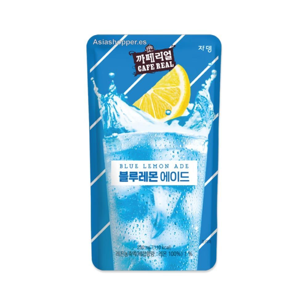 Bebida Limonada Color Azul