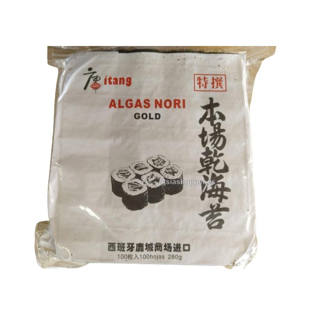 alganori alga nori 100 hojas