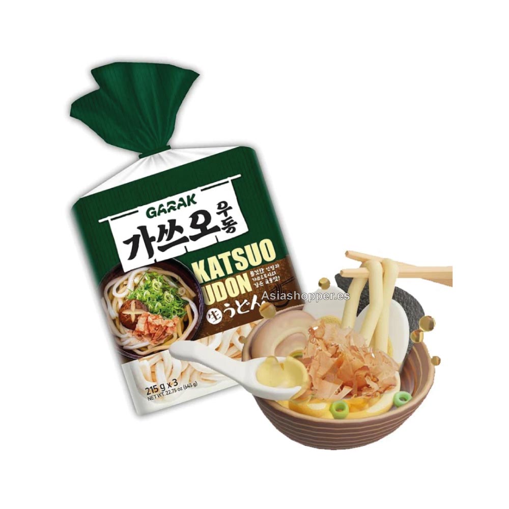 katsu udon sabor katsuo