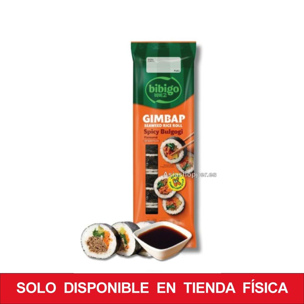 gimbap carne picante
