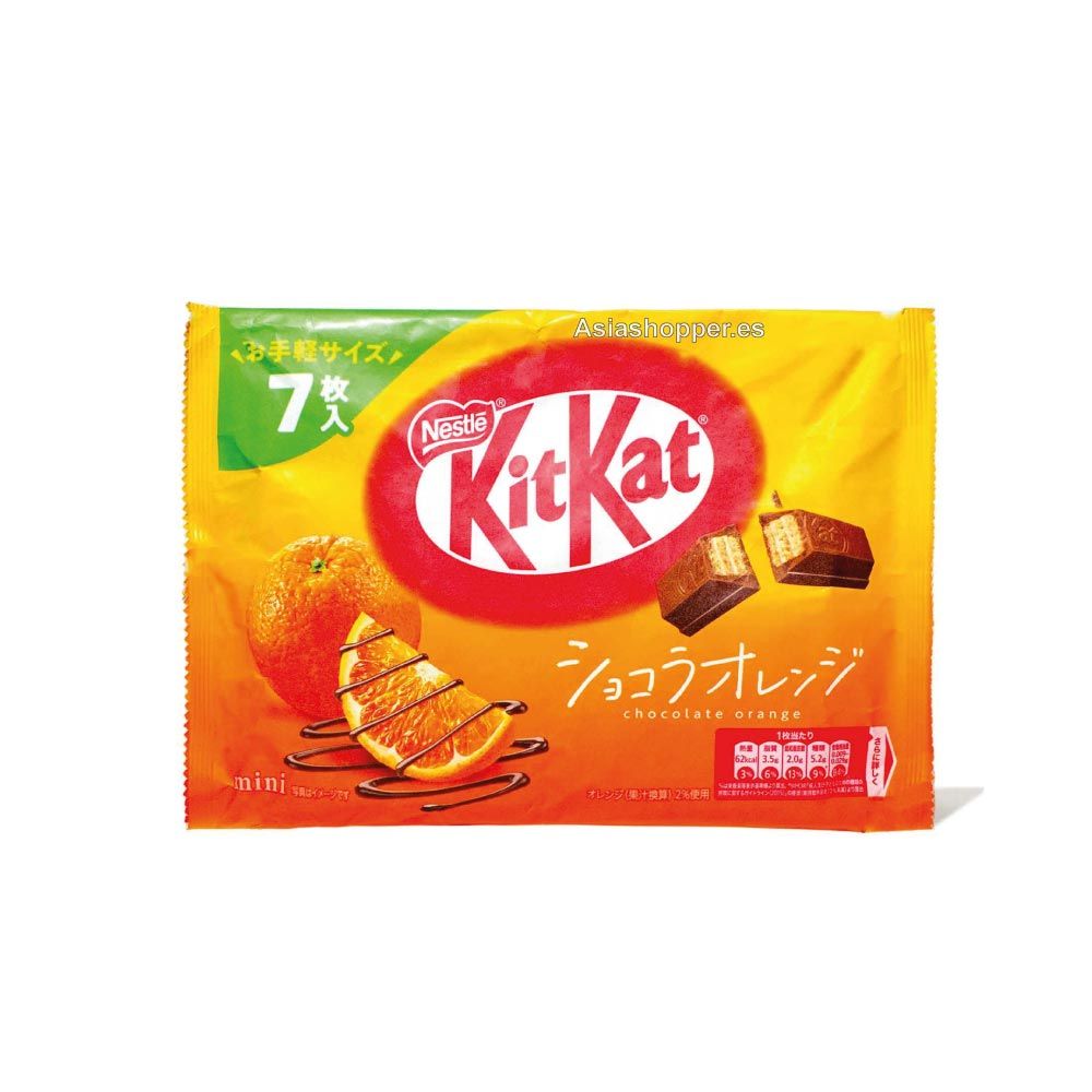 kitkatdsa Kitkat sabor chocolate con naranja