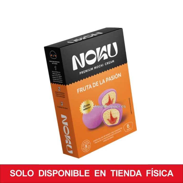 Mochis congelados con helado sabor Maracuyá