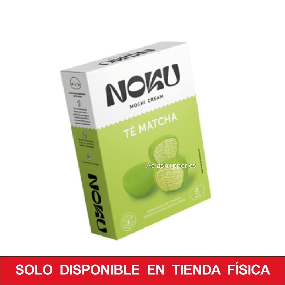 Mochi congelado con helado sabor Matcha