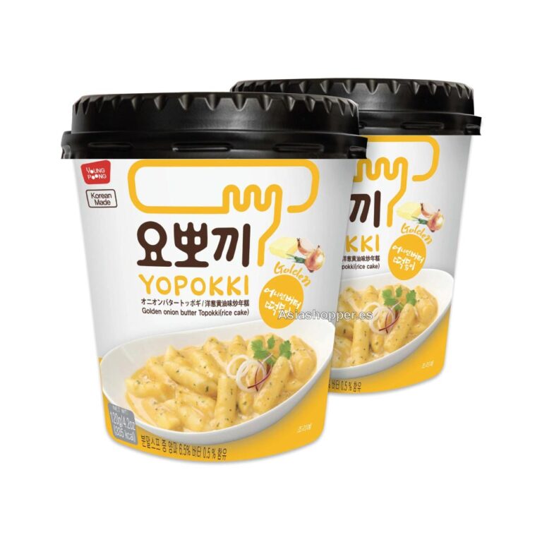 Topokki Sabor a Cebolla con mantequilla