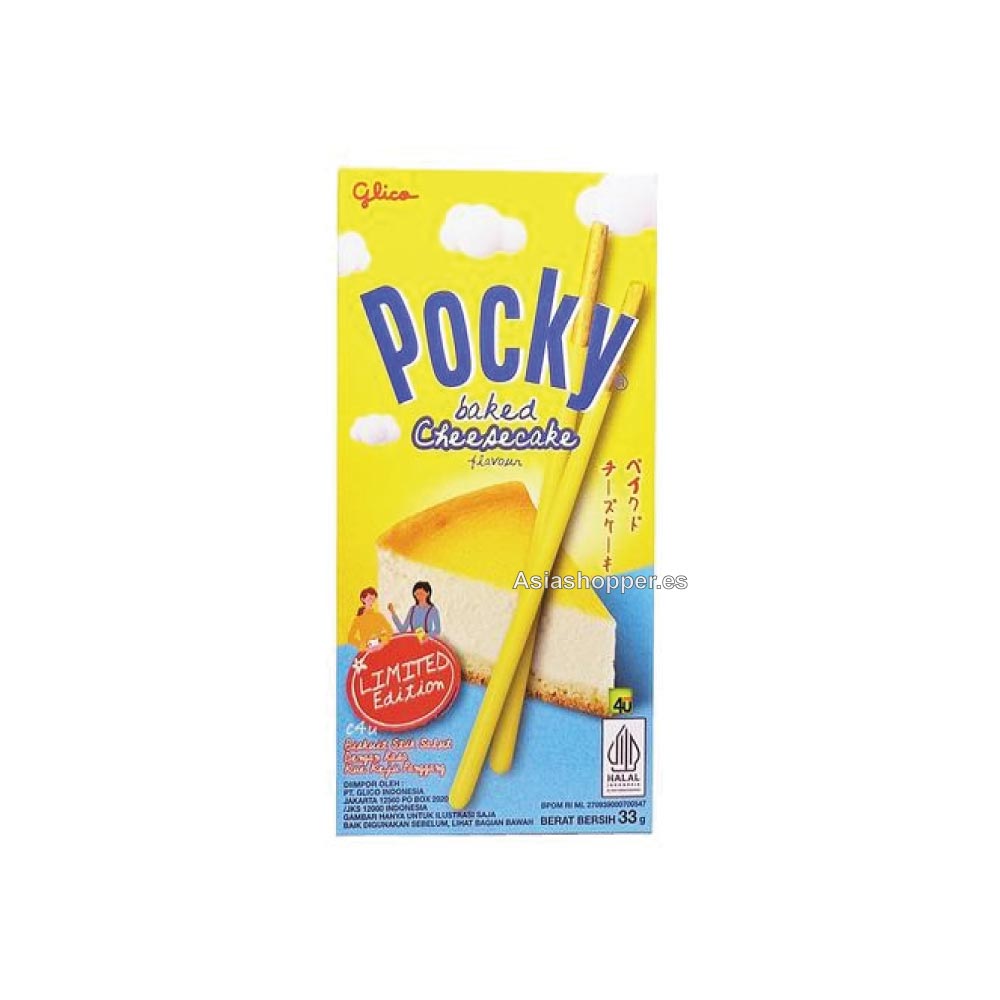 cheesecaek Pocky cubierto Crema Tarta de Queso