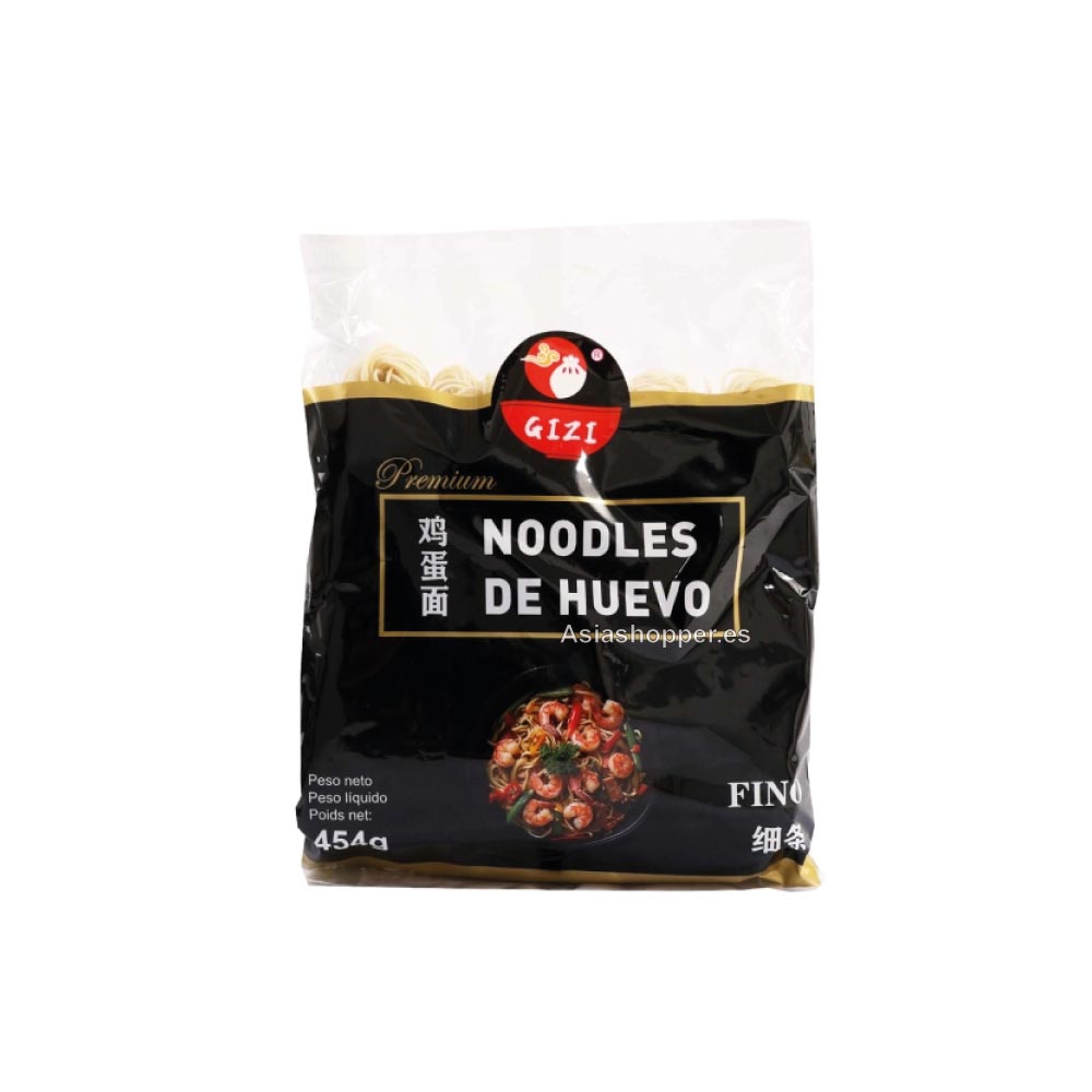 noodles con huevo