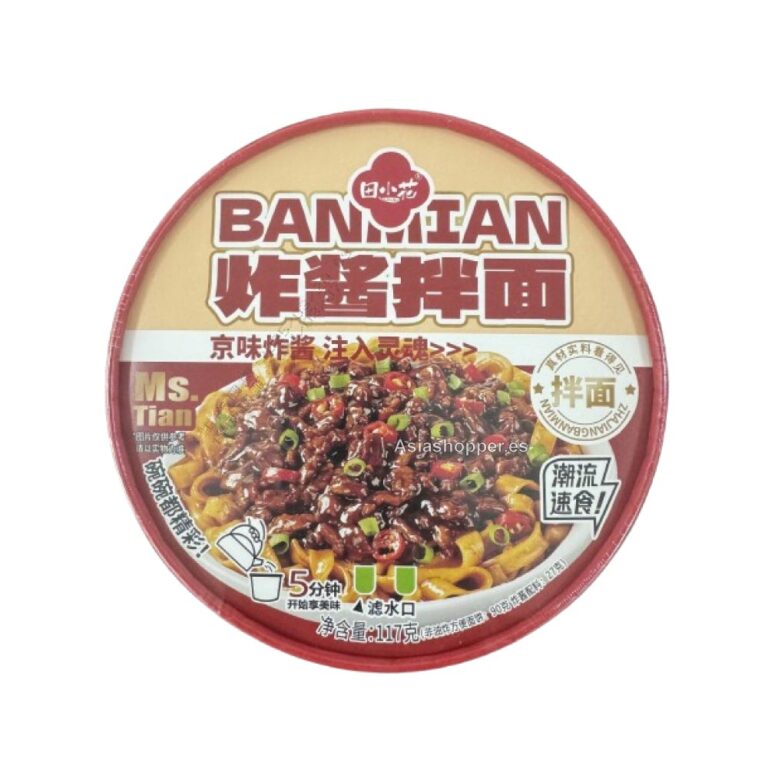 Tallarines Instantáneo estilo Zha Jiang