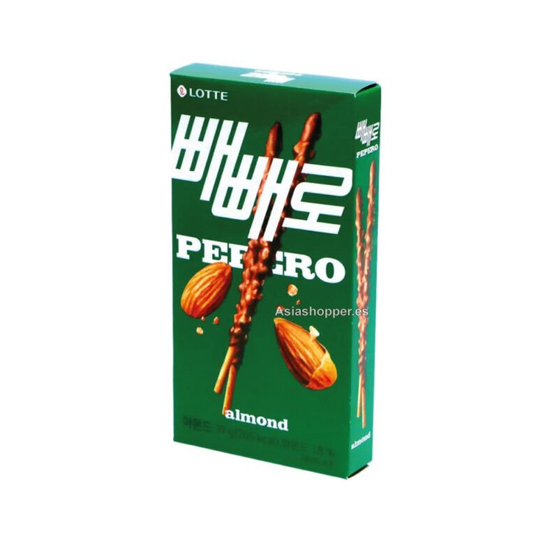 Pepero cubierto Chocolate con Almendras