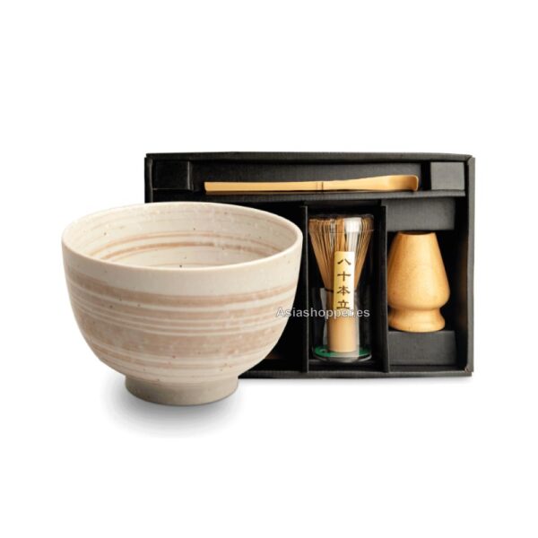 set de matcha beige