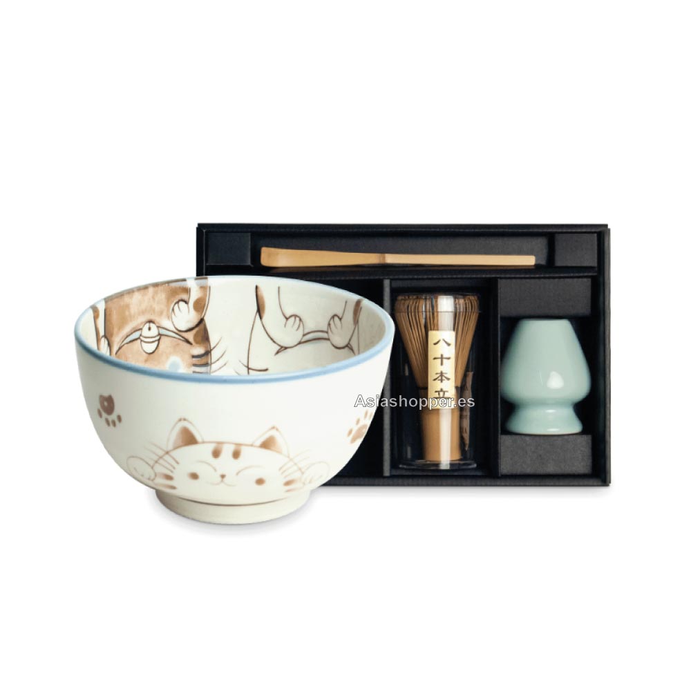 gateteazul set de matcha azul