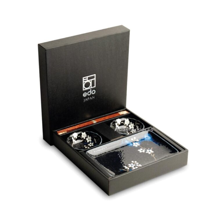set de sushi azul