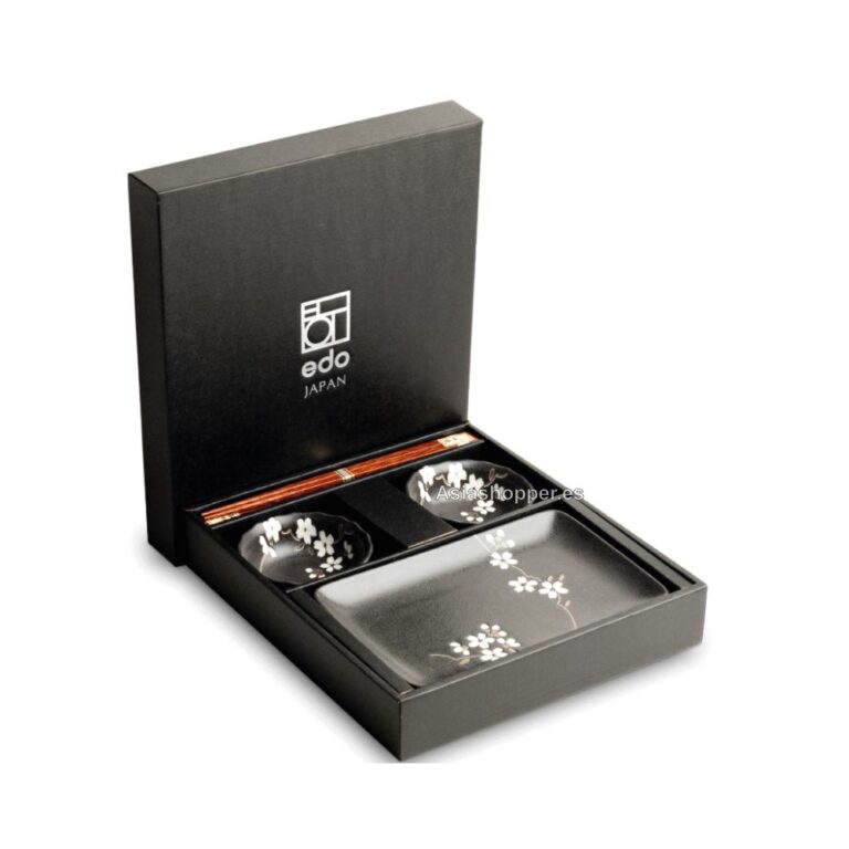 set de sushi negro