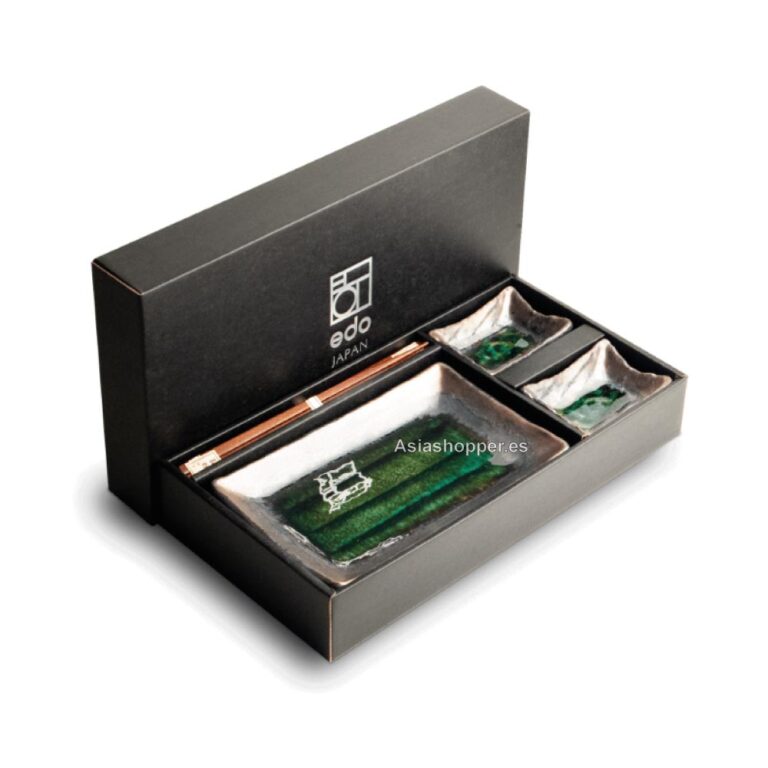 set de sushi verde