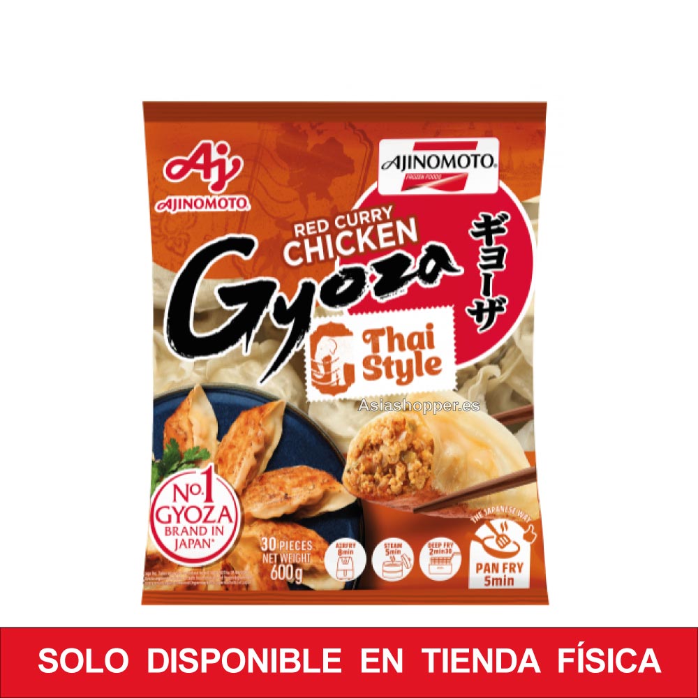 gyoza de pollo tailandes