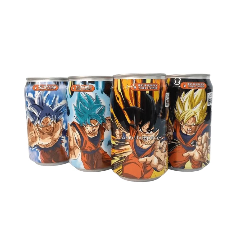 bebidadragonball Refresco de soda sabor Sidra DRAGON BALL 330ml - Imagen 1