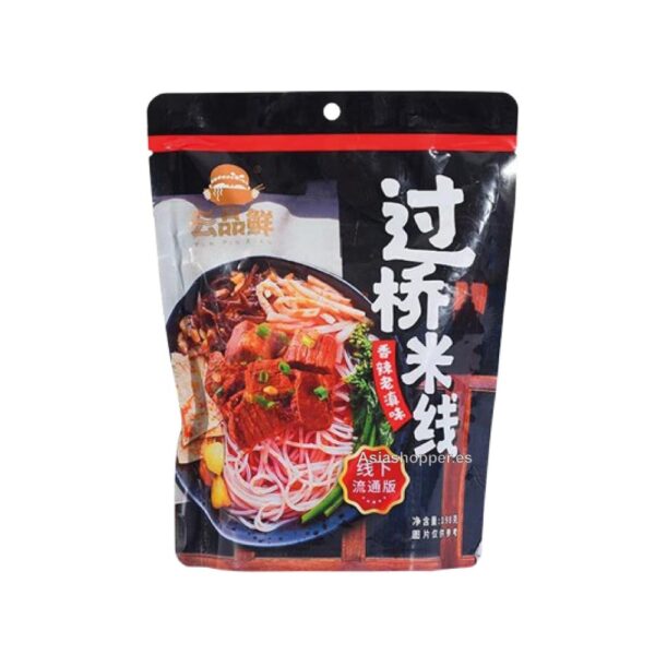 Fideos Instantáneos de Arroz sabor Ternera picante 203g YUNPINXIAN