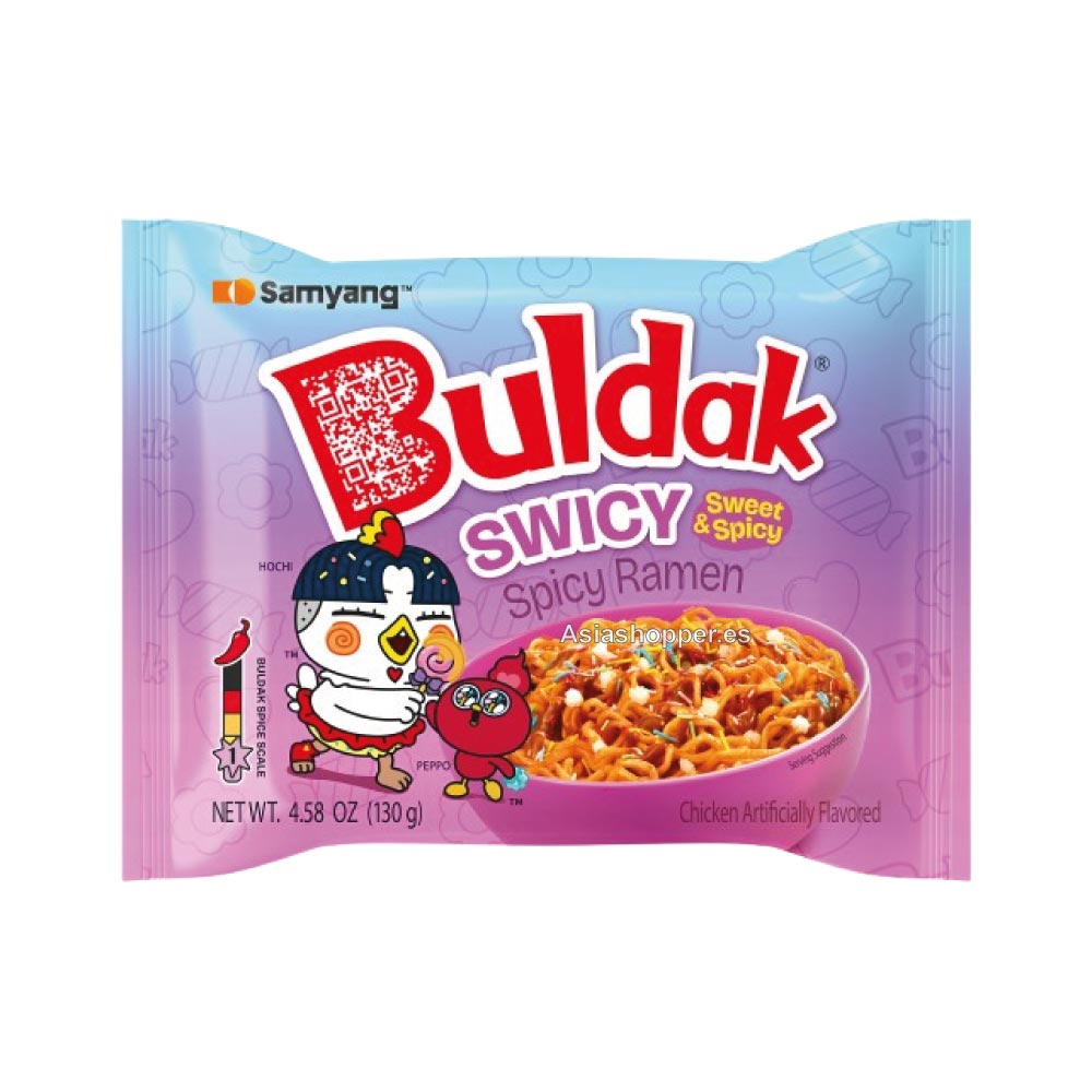buldak-dulce-y-picante Hot Chicken Ramen Dulce y Picante 130g SAMYANG - Imagen 1